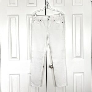 Host Pick!  J. Crew Skinny Jeans, White, Size 29/28,  NWOT